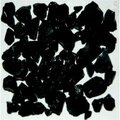 American Specialty Glass Recycled Chunky Glass, Black - Size 1 - 0.13-0.25 in. - 50 lbs TBLACKZ1-50
